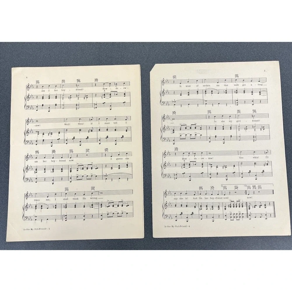 Lot of 15 Sheet Music Pieces Cover Art Musicals Movies Crafts Scrapbooking